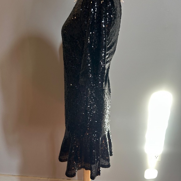 Venus Peter Pan Collar Sequin Party Dress xs - Picture 4 of 6